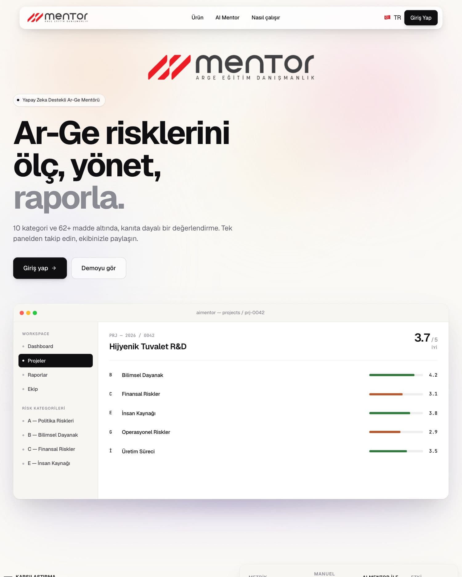 Mentor Ar-Ge